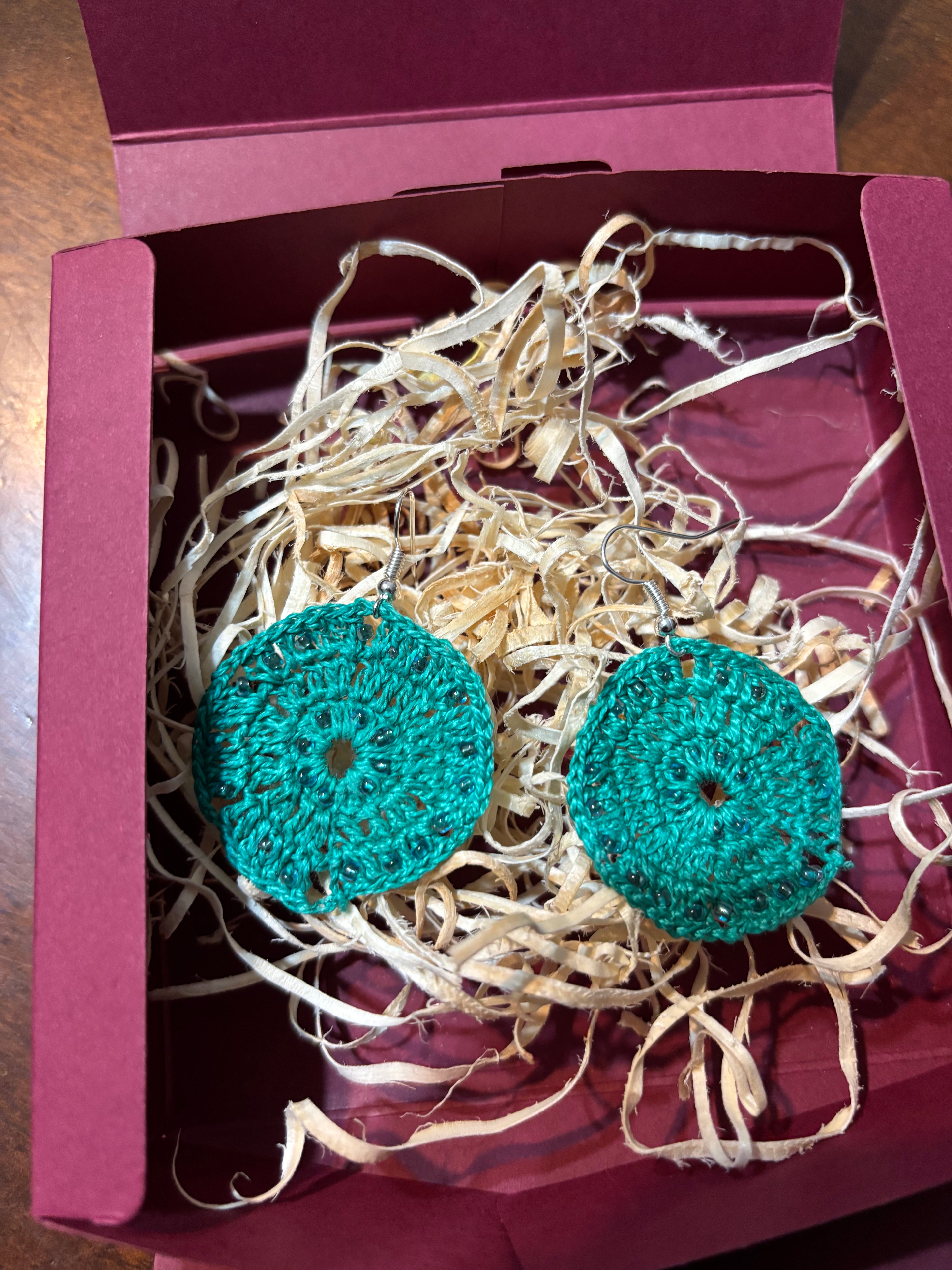 Orecchini con perline